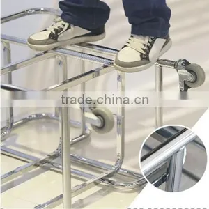 3 Tier Black Utility Heavy Duty Cart thumbnail-4