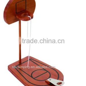 Hot Selling Mini Wooden Table Basketball Game Set thumbnail-1