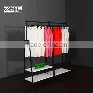 ZJF Hot Sale Simple Metal Stainless Steel Display Rack thumbnail-1