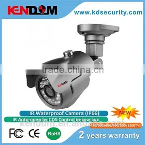 Kendom New Casing Weatherproof IP66 Mini Bullet Camera 420/600/700/800TVL/1.0/1.3Mega For Outdoor Use CCTV Analog Camera thumbnail-1