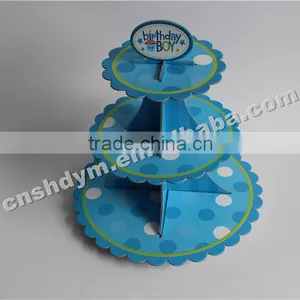 High Quality Cardboard Wholesale Cake Stand thumbnail-4