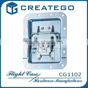 Blue Zinc Plated Large Flightcase Butterfly Lock thumbnail-1