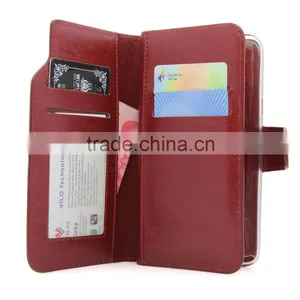 Premium pu Leather Wallet Case for Samsumg Galaxy S6, Latest Product Leather Wallet Case for Samsung Galaxy s6 thumbnail-3