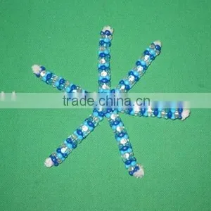 Tri-beads Snowflake Ornament Craft Kit thumbnail-1