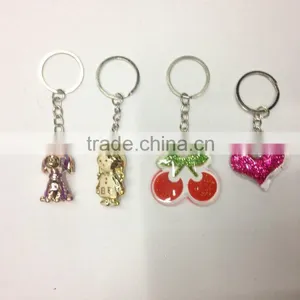 Plastic Fashion Cherry Key Ring Hook thumbnail-1