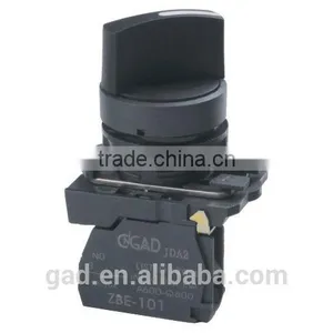 GB5-AD21 CNGAD GB5 Series Black 2-position Standard Lever Button Switch thumbnail-1