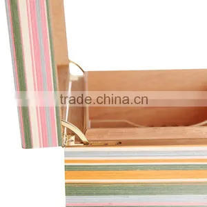 China Manufacture Fancy Wood Box for Cigar Custom Logo thumbnail-2