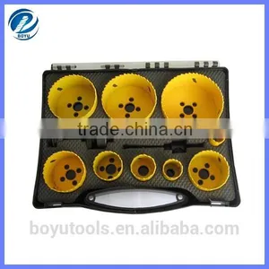 13 Pcs HSS Bi-metal Hole Saw Set thumbnail-1