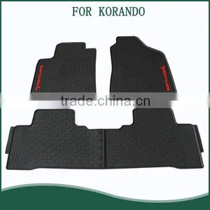 Waterproof Full Covered Trunk Mats Cargo Liners Boots Liner Mats for Ssangyong Korando thumbnail-1