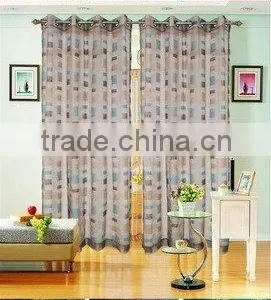 Organza With Embroidery Windown Curtain thumbnail-1