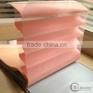 China Supplier Pink Elegant Blackout Zebra Blind for Window thumbnail-1