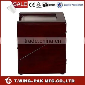 Mahogany Watch Winder Box for One Gentleman's Watch thumbnail-3