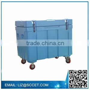 310Liter PE Insulated Container for Dry Ice With Insulation Function (daily Sublimation Rate 5% to 6%) thumbnail-1
