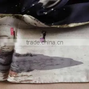 100% Silk Scarf With the Night Sky thumbnail-2