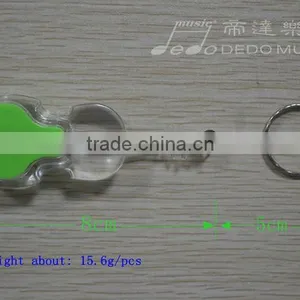 Mini Volin Guitar Ukelele Shape Led Flashlight Keychain / 3d Metal Keychain thumbnail-4
