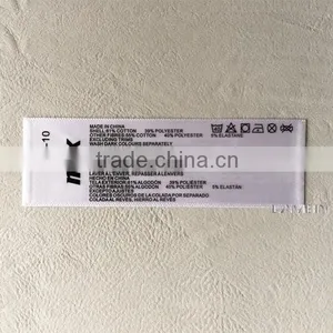 Double Side Offset Printed Nylon Wash Care Label thumbnail-4