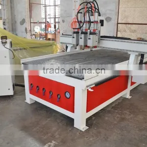 AG1325 Three Heads Wood 3d Cnc Engraving Machine thumbnail-2