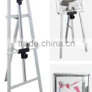 Floor Advertising Poster Display Stands With Aluminum Snap Frame thumbnail-4