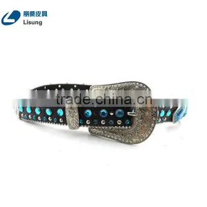 Western Cowgirl Rhinestone Stones Studded Crystal Strap thumbnail-3