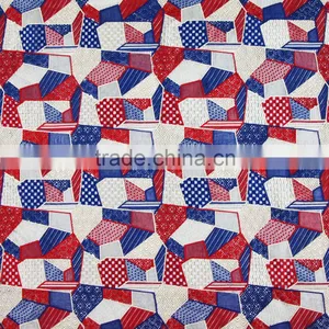 Fashion News 100% Polyester Fabric Colorful &Unique Geometric Print Fabric For Window Curtain/Table Cloth/Bag thumbnail-2