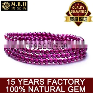 Fashion Jewelry Crystal Jewelry Wholesale Hot Purple Rose 567A Purple Teeth Ukraine GARNET BRACELET MULTI Ring on Hand thumbnail-1