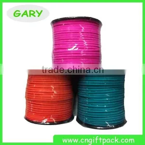 Faux Suede Ribbon Sport Yarn Thread Knit Crafting Jewelry 3mm thumbnail-1