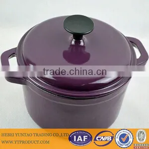 Enamel Cast Iron Cookware Casserole thumbnail-1