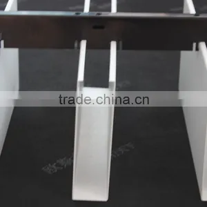 ISO Certificated U Aluminum Commercial Metal Frame Suspended Baffle Ceiling thumbnail-3