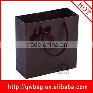 Cheap Coated Brown Printable Paper Bag thumbnail-1
