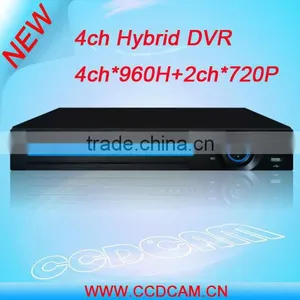 H.264 4ch 960H +2ch 720P HD Hybrid Cctv Dvr Recorder Support P2P Cloud, With HDMI ( HVR8006 ) thumbnail-1