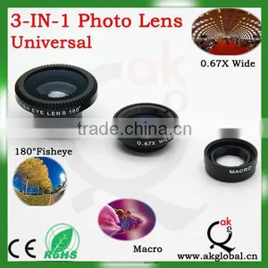 67mm Wide Angle Lens Camera Lens for Mobile Lens Camera Fisheye Lens thumbnail-1
