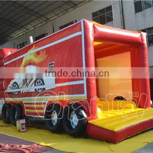 Best Quality Inflatable Car Combo /mini Combo Jumper/combo and Obstacle thumbnail-4
