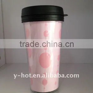 400ml Double Insulated Plastic Mugs YH-4009 thumbnail-1