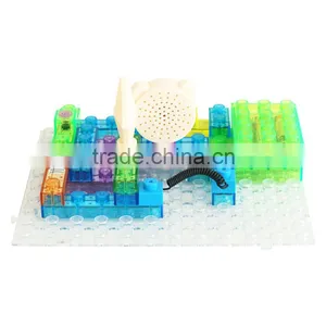 44PCS 120 Projects Kids Plastic Electronic Building Blocks thumbnail-5
