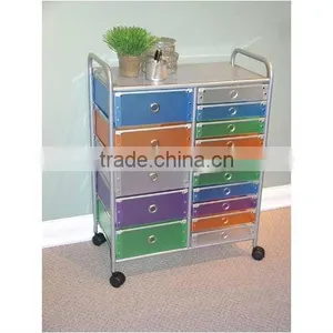 HOMA -Five Drawer Storage Chest in Multi thumbnail-1
