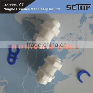 Pneumatic Sleeve Fitting Pneutop China Supplier Straight Type Male Plastic Pneumatic Hose Fitting thumbnail-1