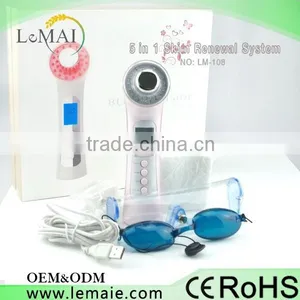 5 in 1 Ultrasonic Facial Massager Ionic Facial Massager as Seen on tv thumbnail-5