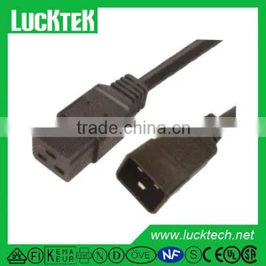 IEC 60320 C19 C20 Connector Power Cord thumbnail-1