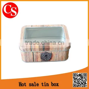 Fashion Rectangular Gift Tin Box thumbnail-1