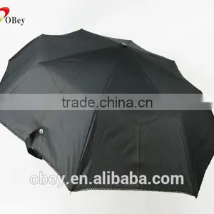 3 Folding Hand-held Rain Umbrella thumbnail-2