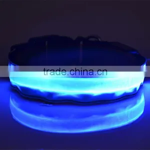 Night Safety LED Light-up Flashing Glow In The Dark Electric LED Cat & Dog Collar thumbnail-3