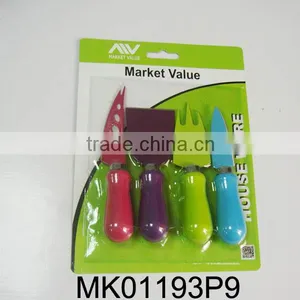 4PCS NON-STICK COATING CHEESE KNIVES SET thumbnail-2