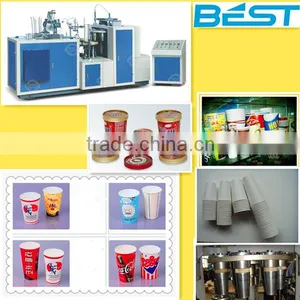 Automatic pe Coated Paper Cup Machine for Cold Drink thumbnail-1