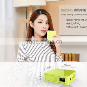 UC50 Newest Home Projector With LED Lamp and DLP Technology Pico Projector thumbnail-1