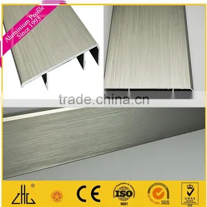 TOP! Aluminum Skirting Board W4" L8.85' Commercial Grade, Wall Base Pass ISO, Aluminium Skirting thumbnail-2