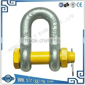 Drop Forged Hardware Tempered Alloy Steel/carbon Steel Lifting Hoist DX Shape High Strength Shackle(alloy Steel) thumbnail-1