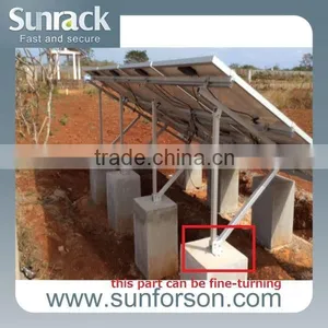 Portabel Home Solar Panel Mounting Structure Support thumbnail-1