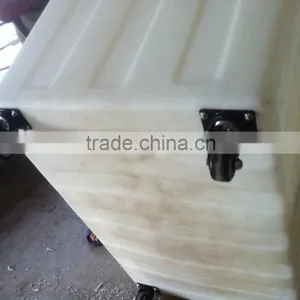 500L Used Plastic Folding Box Trolley thumbnail-3