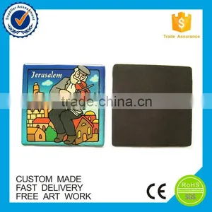 Promotional 3D Custom Yellow Soft Souvenir Pvc Fridge Magnet thumbnail-5