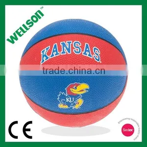 Rubber Vulcanized Team Logo Basketball thumbnail-1